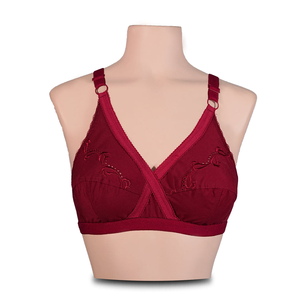 Cross-Over Bra For Daily Wear - Pack Of 2