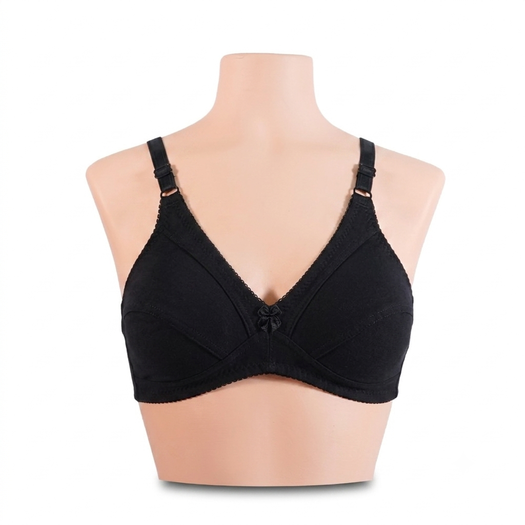 Soft Hosiery Cotton Bra For Daily Wear