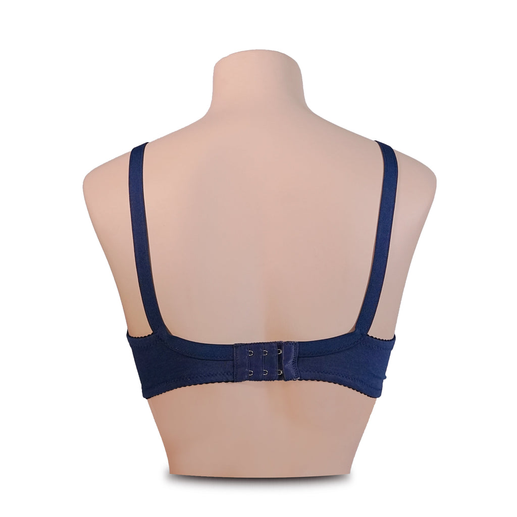 Soft-Touch Half Net Cup Bra For Daily Wear