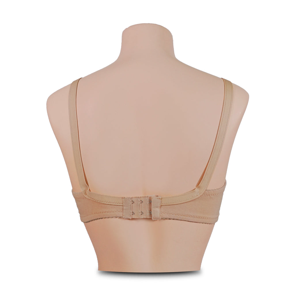 Soft-Embroidery Bra For Daily Wear - Pack Of 4