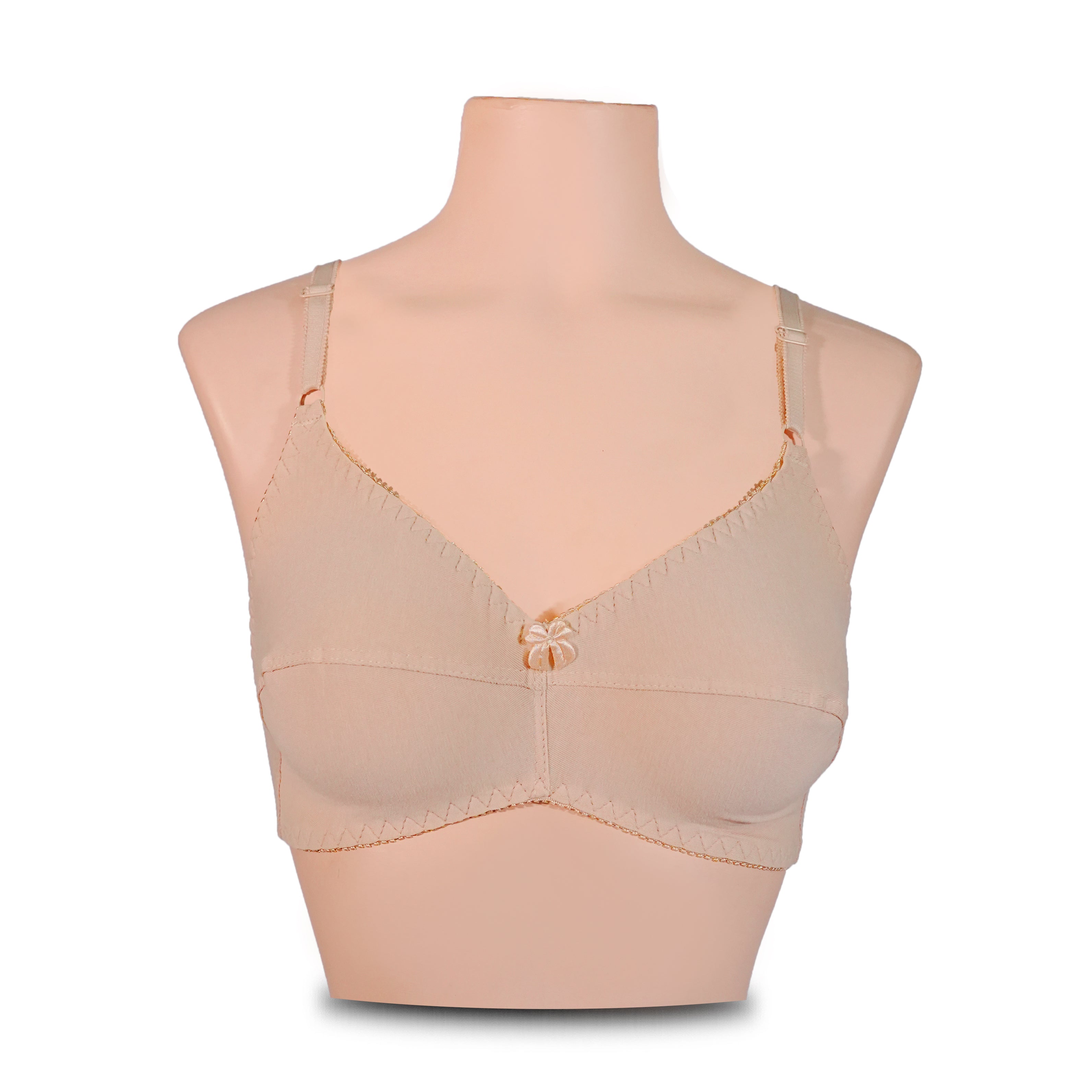 Vloreena Hosiery Cotton Bra For Daily Wear - Pack Of 4
