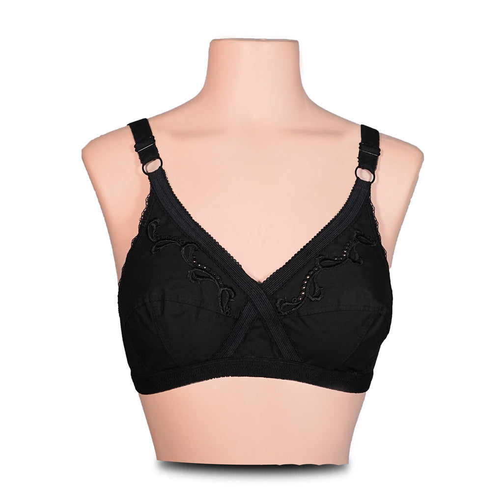 Cross-Over Bra For Daily Wear - Pack Of 2