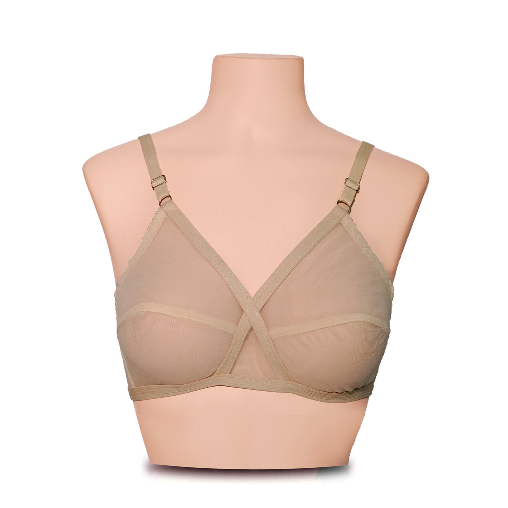 Nazuk Mesh Bra Fancy & Bold - Pack Of 4