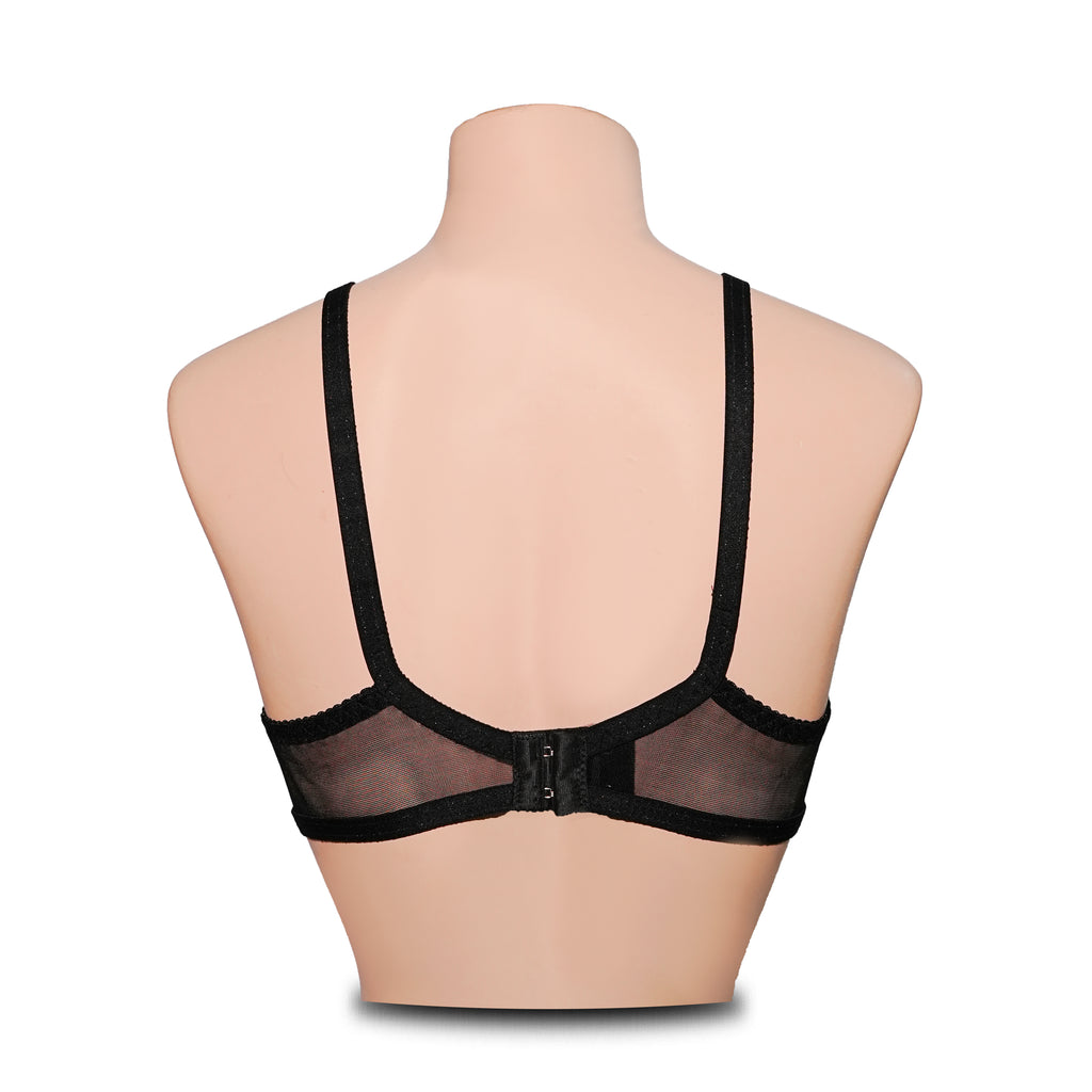 Nazuk Mesh Bra Fancy & Bold - Pack Of 4