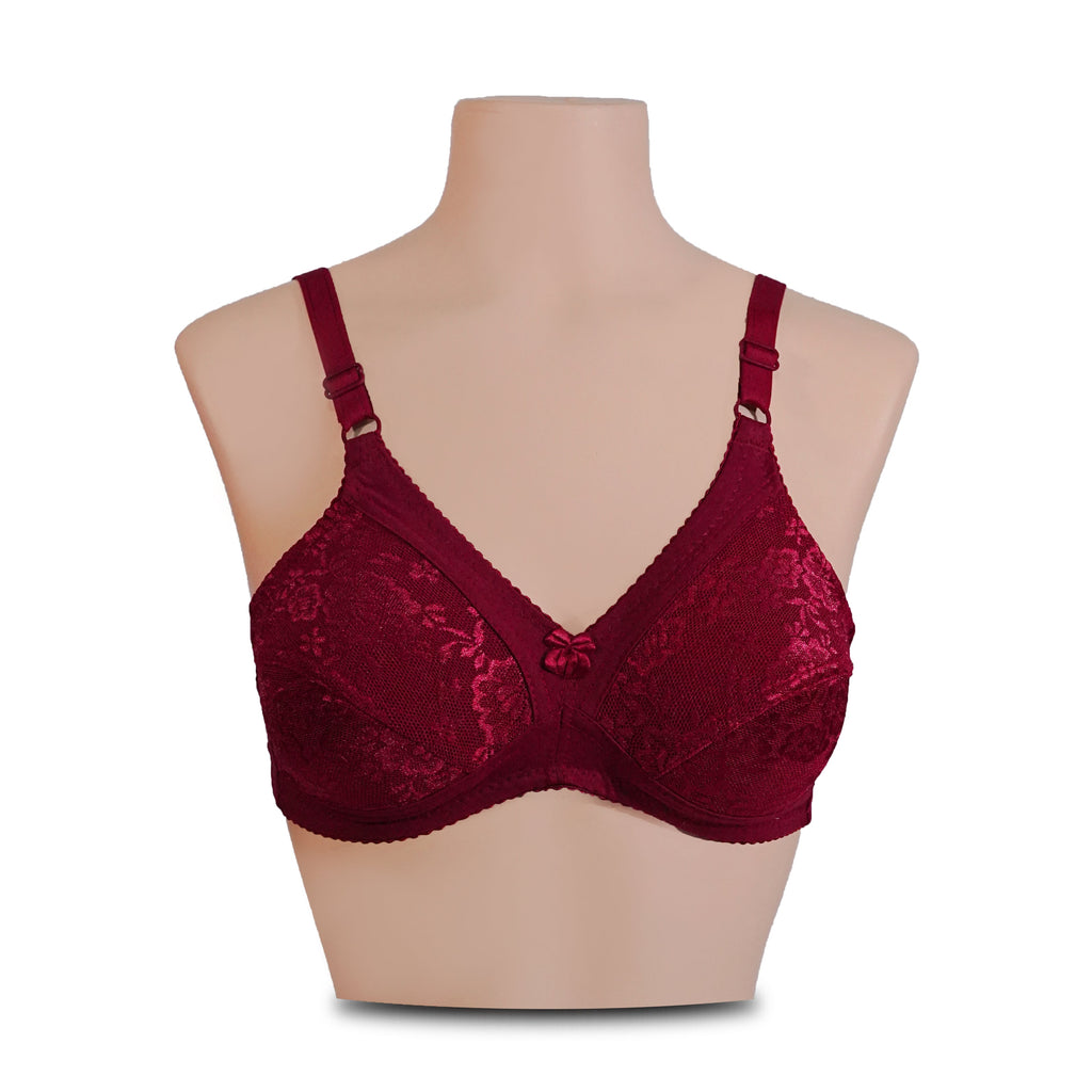 Soft-Touch Full Net Cup Bra For Daily Wear