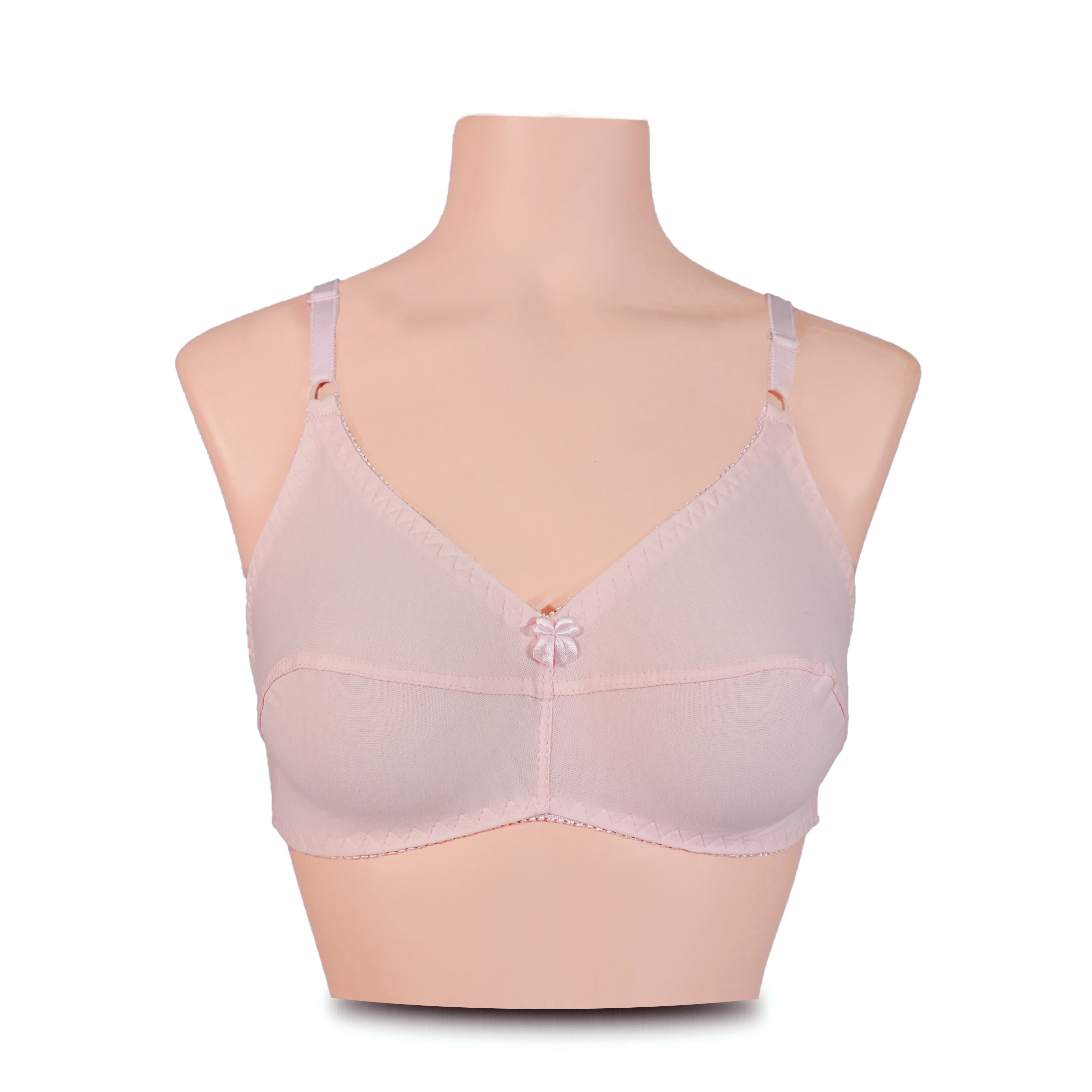 Vloreena Hosiery Cotton Bra For Daily Wear - Pack Of 2